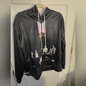 Black BTS Graphic Hoodie Size XL
